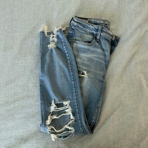 American eagle high rise jegging super stretch x size 6